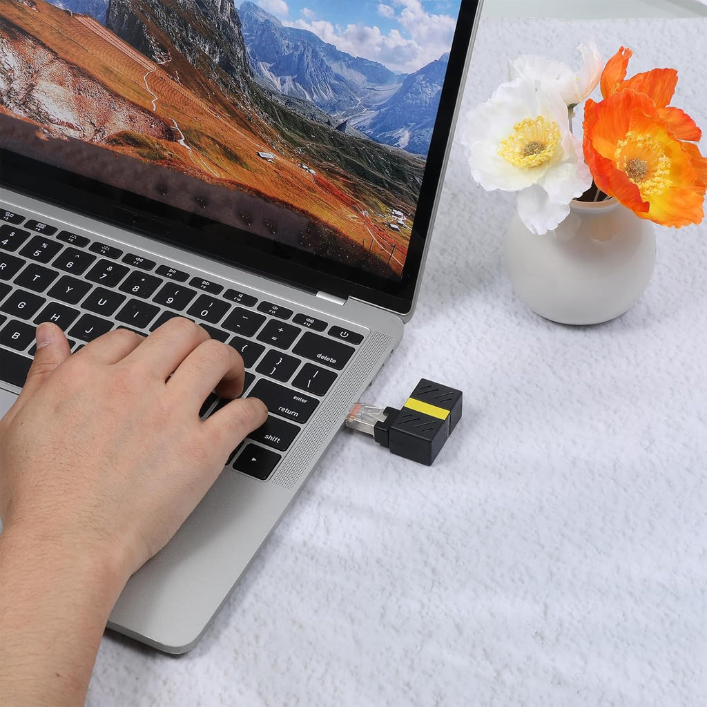 2 Pcs Cat6 Ethernet Extenders Cat5 Cat6 Extension Adapter 360 Degree Rotation Ethernet Adapter Right Angle Network Cat5 Extender Adapters LAN RJ45 Male to Female Connector (RJ45 RightAngle)