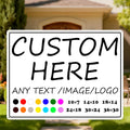 Custom Sign for Business-18×14inches-Indoor/Outdoor use,Weatherproof, 0.04 inches thick quality aluminum,for Street, underground parking