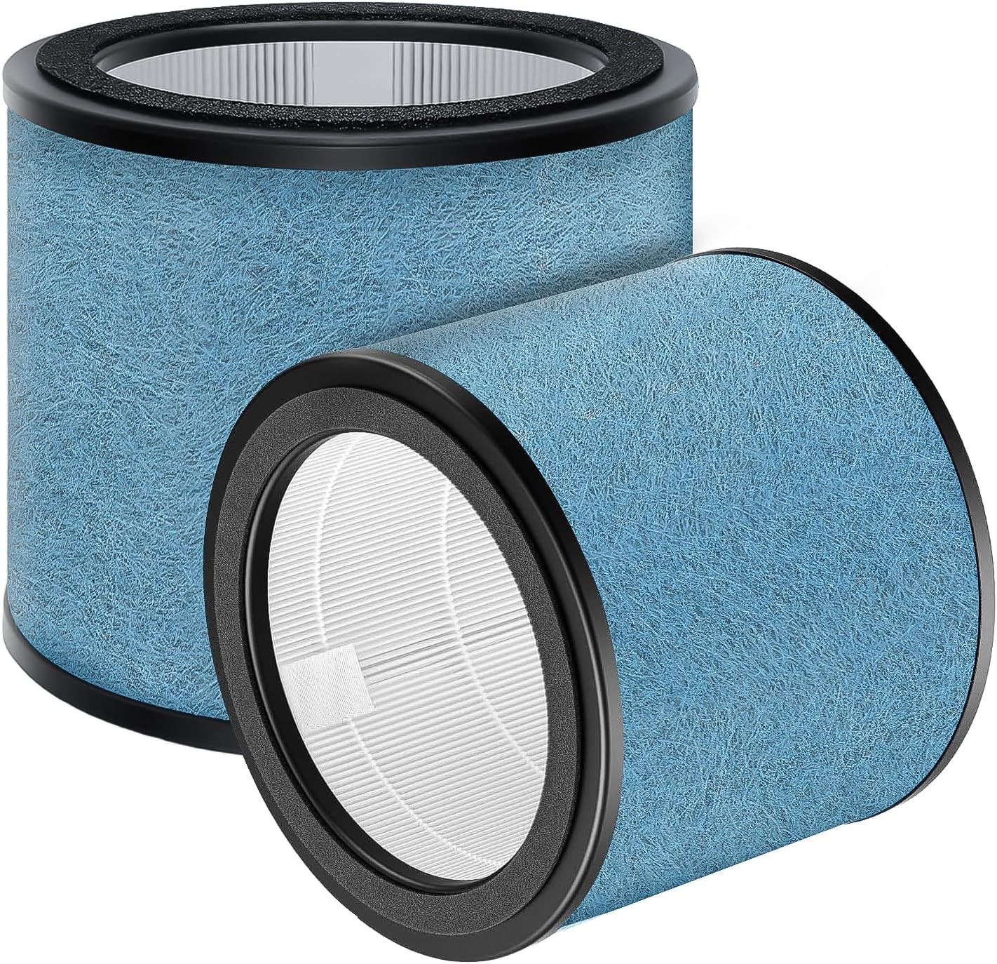HP072 HP071BRN Filter Replacement for Shark NeverChange Air Puri-fier Compact Pro HP072, HP071BRN, HP070, HP072QGD, HP072UGN, HP072C Air Activated Carbon Filter(2 Pack)