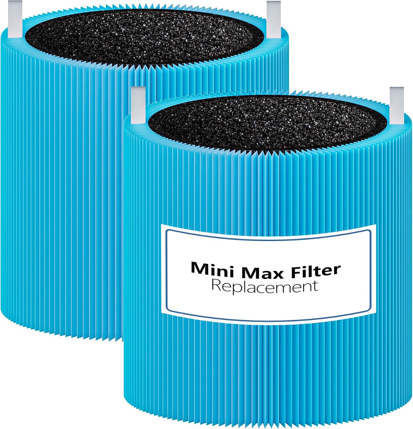 Mini MAX AllergenBlock Replacement filter Compatible with Blue Pure Mini Max Air Purifier, H13 True HEPA with Activated Carbon Air Filter,Blue Pure FMini