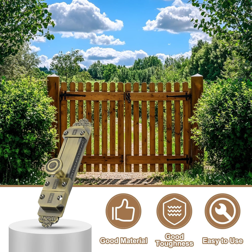 PATIKIL Barrel Bolt Latch, 2 Pack 5 Inch Slide Door Locks Zinc Alloy Gate Door Catch Bolt Latch for Bathroom Bedroom Barn Warehouse, Bronze