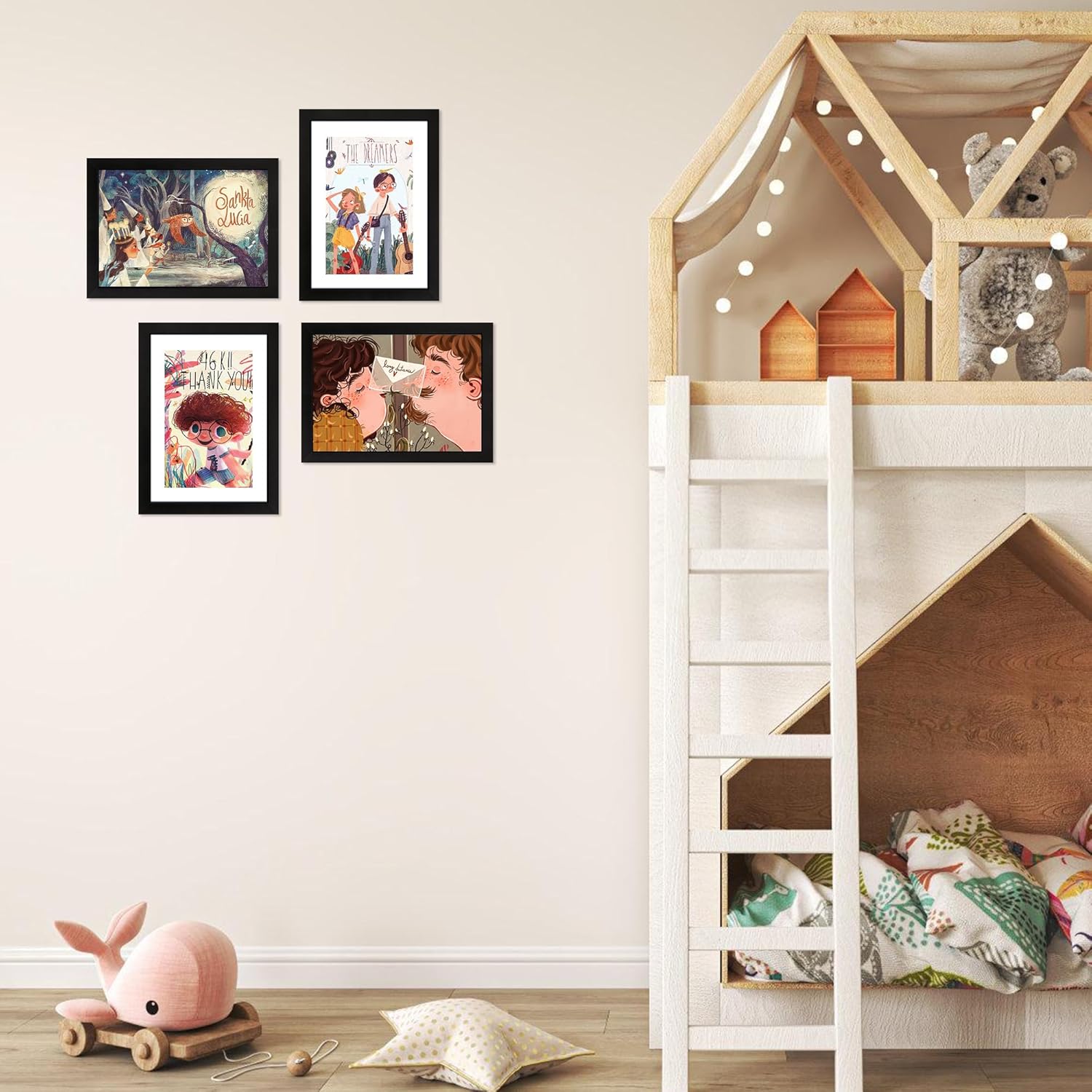 FIXSMITH 5x7 Picture Frame Set of 10, Black Photo Frames Bulk with HD Plexiglass, Display Pictures 4x6 with Mat or 5x7 Without Mat, Multi Picture Frames Collage for Tabletop or Wall Display