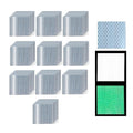 Glow in The Dark Reflective Stickers 3 inch X 3 inch for Car, High Visibility Warning Safety Reflective Strips (100 Pcs)