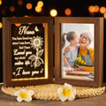 Nana Gifts Christmas Grandma Gifts from Grandkids Granddaughter Grandson, Night Light with Grandma Picture Frame for 5x7 Photo, Personalized Gift for Grandmother Gigi Granny Mimi Nana Birthday Gift