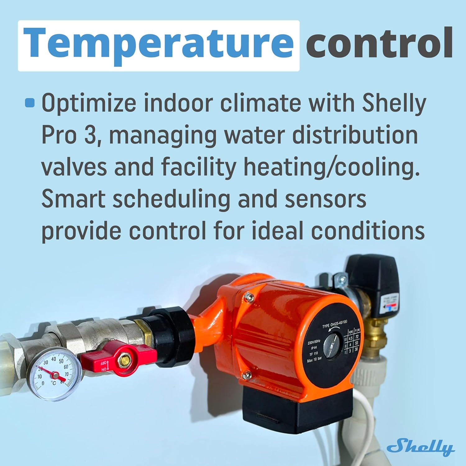Shelly Pro 3 | Wi-Fi & LAN, 3-Channel Smart Relay | Home & Facility Automation | Compatible with Alexa & Google Home | iOS Android App | Lights Automation | Controller for Motorized Valve