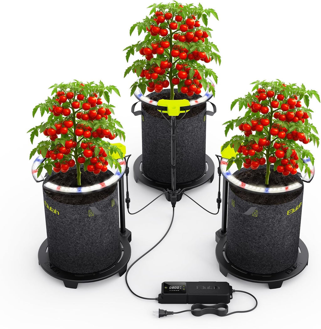 Saturn720 Under-Canopy Grow Light, 72W Full Spectrum LED Grow Lights for Indoor Plant Seeding Vege Boom, Adjustable Stand 12-22inch, 3-in-1 Controller Plant Light for 3x3/4x4 Grow Tents