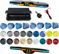 New Features Forward and Reverse Parking sensors, Option to Measure Distance in inches, bidirectional Display Option, and Customizable Digital Direction 18 Color Probes to Choose from(Light Blue)