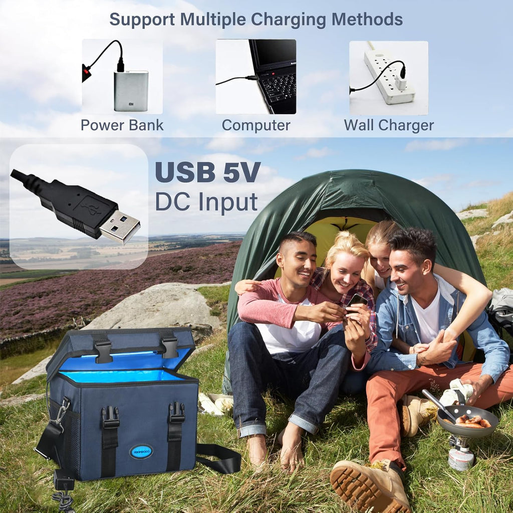 3 Gallon Large-powerful UV Light Sanitizer Ozone Box, Portable Foldable UV Cleaner Bag UVC Household Bag with 3-level Timer for Keys, Towels, Mask Cleaning Machine Blue 12L Ozone