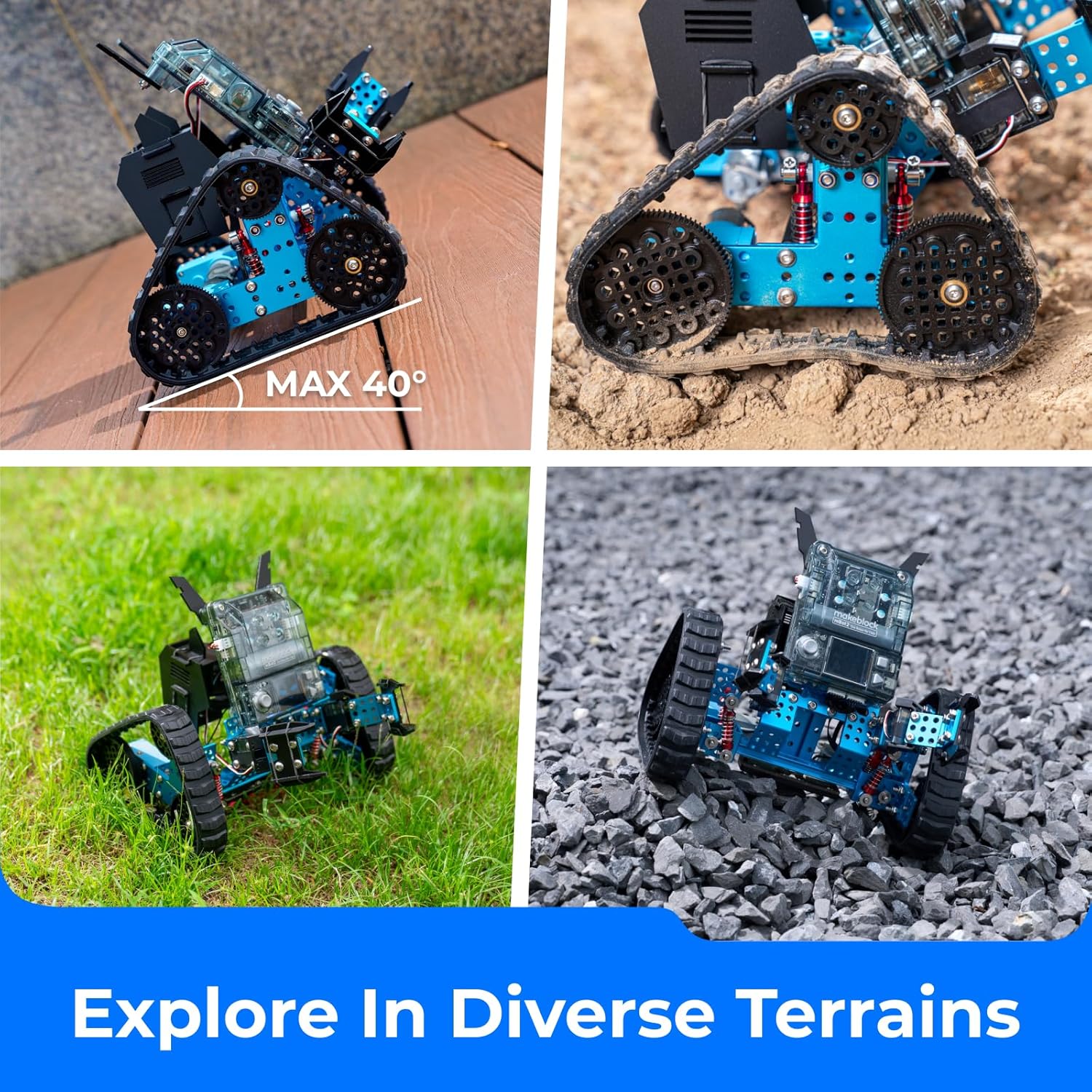 Makeblock Rover Robotics Add-on Pack for mBot2