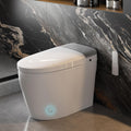 Smart Toilet with Pump Assisted Flush, Tankless Toilet Dual Auto Flush, Foot Sensor Operation, Heated Seat, Dryer, Digital Display, Night Light, with Cleaning Foam Dispenser (ST-A01)