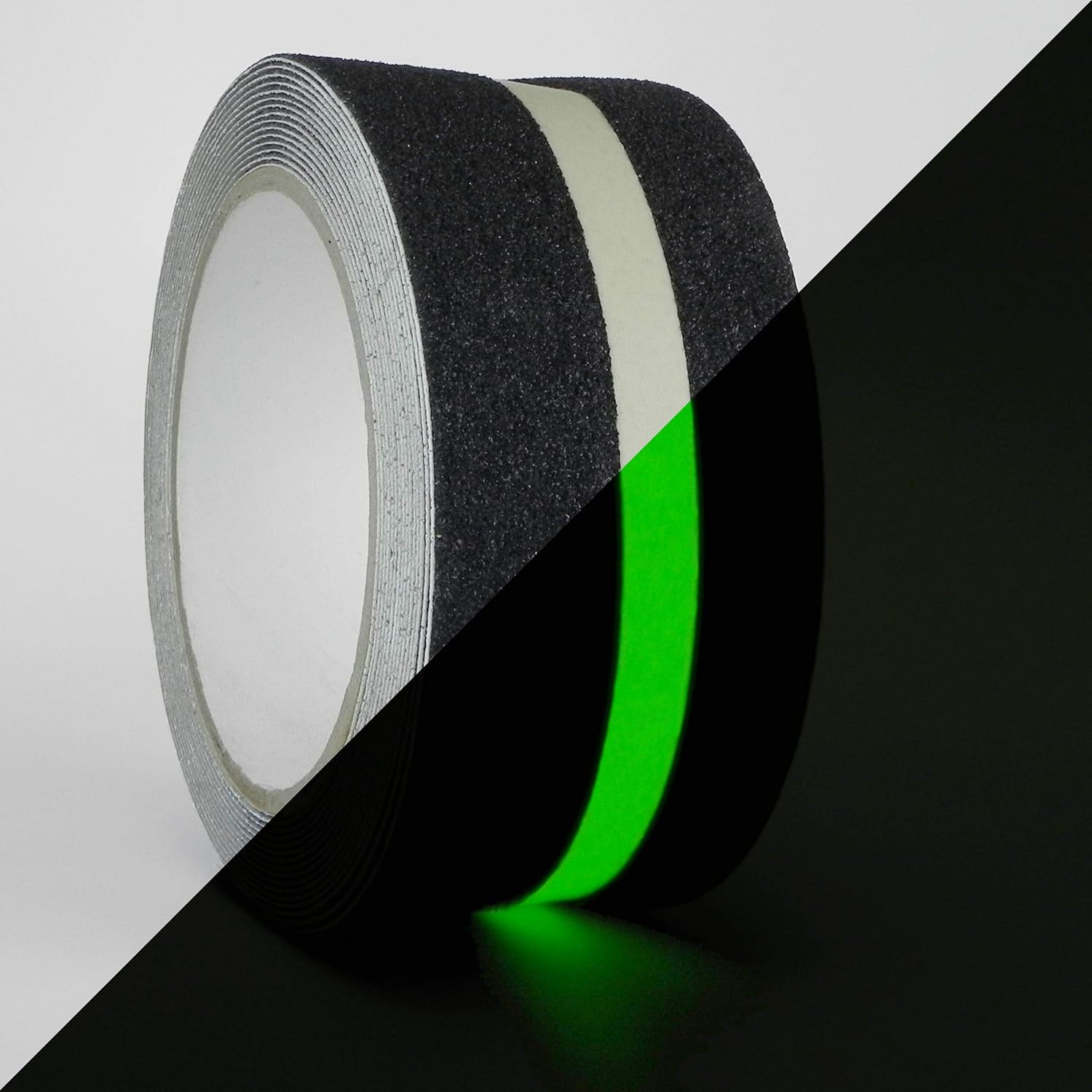WOD AST20LS Anti Slip Grip Tape Glow in the Dark for Safety Ilumination Track - 2 inch x 60 ft. (Pack of 6) Prevents Risk of Slippage on Stairs or Other Slipery Surfaces Indoor/Outdoor Traction