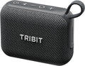 Tribit PocketGo Portable Bluetooth Speaker, 20H Playtime, IP68 Waterproof/Dustproof, Wireless, BT6.0, Shower, Powerful Sound, Custom EQ, TWS, Support TF Card, Floatable, Type-C, Travel/Outdoors/Home