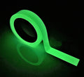 Glow in The Dark Tape - 33 FT X 0.5 Inch Luminous Photoluminescent/Luminescent Emergency Roll Safety Egress Markers Stairs, Walls, Steps, Exit Sign. Glowing Pro Theatre Stage Floor (65 ft X 1 inch)