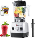 Aeitto Blenders for Kitchen with 68Oz. Jar, 1800W Max Power Smoothie Blender, 3 Preset Programs & 7 Speeds, Professional Countertop Blender for Smoothies, Ice Crush, Frozen Drinks, Generation2 Silver