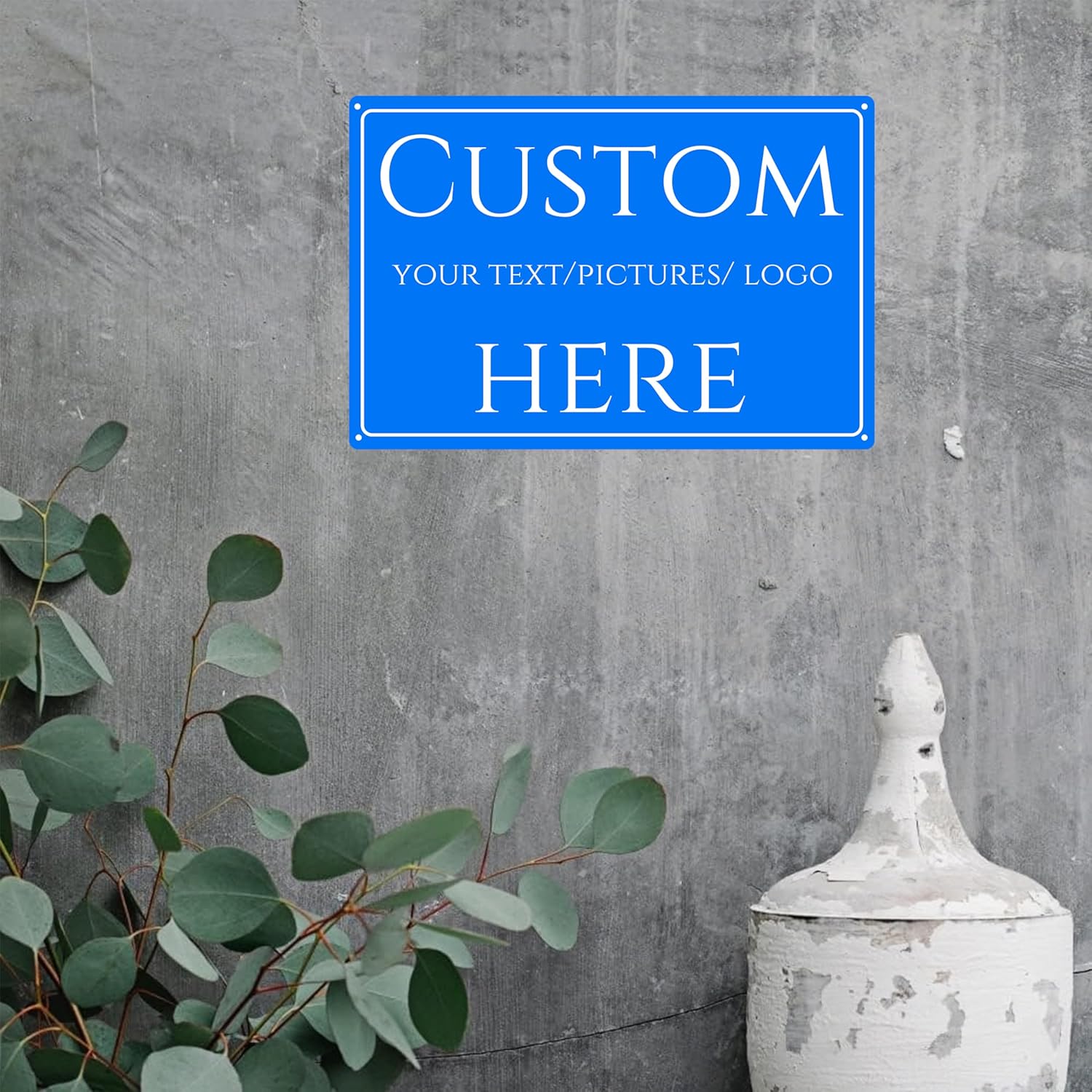 Custom Sign, Custom Delivery Sign，Reflective, Customize for Office, Business, Workplace, office, Home. double-sided(14 * 10Inch)