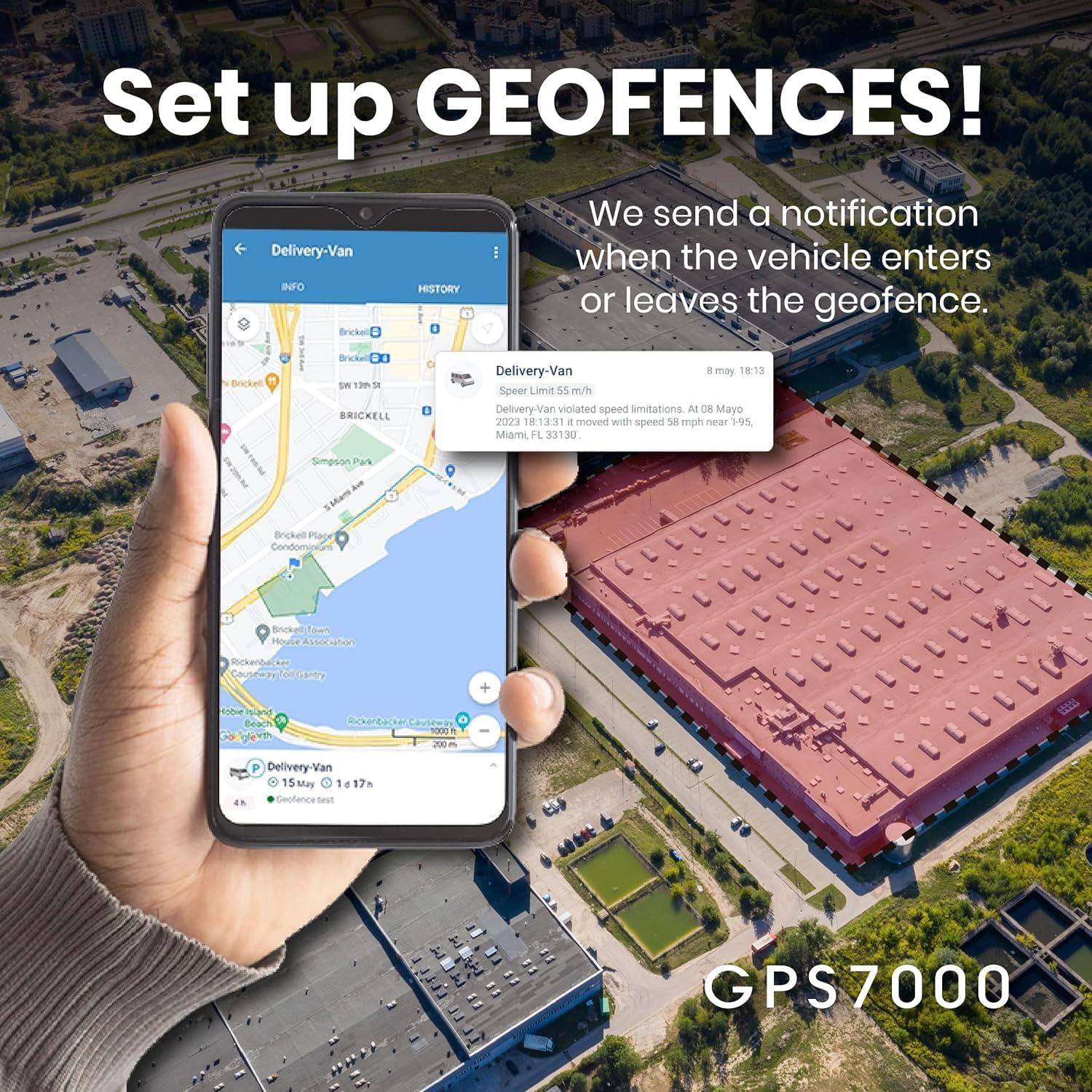 GPS7000 Hidden Vehicle GPS Tracker for Vehicles | 12 Months Service Included | 4G Car GPS Tracker Device | Easy Self-Installation | Real-Time Vehicle Tracking | Optional Renewal, No Mandatory Fees