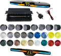 New Features Forward and Reverse Parking sensors, Option to Measure Distance in inches, bidirectional Display Option, and Customizable Digital Direction 18 Color Probes to Choose from(Grey)