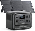 BLUETTI Solar Generator Elite 100 V2 (2025 New) with 2×100W Solar Panels Included, 1024Wh Portable Power Station w/ 2 1800W AC Outlets, 35% Smaller, Ideal for Camping, Emergencies, Backup Power