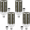 100W 4 pack LED Corn Light Bulb,(1000W Equivalent )Commercial Grade DayLight 5000K E26/E39 14200LM Medium Mogul Base LED Lamp,Large Area Lights For Outdoor Indoor Garage Warehouse Factory Bay Light