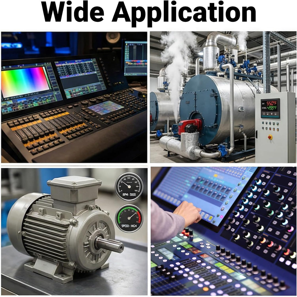 SCR Voltage Regulator 10000W High Power Motor Speed Controller Dimmer Thermostat Governing AC Adjustable Electronic Thyristor Module for Industrial Equipment