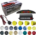 Parking Sensor Kit Backup Sensor Kit Reverse Sensor for Car 18 Color Options for Probes Adjustable Alarm Volume Professional Sensore de Reversa para Carro Safe Driving Assistant（Yellow）
