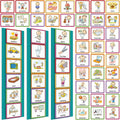 Geyee 60 Pcs Visual Schedule Cards Daily Routine Chart Visual Planner Cards Bulk for Autism Learning Materials Asperger's ADHD Home Education Behavioral Tool(Royal Blue)