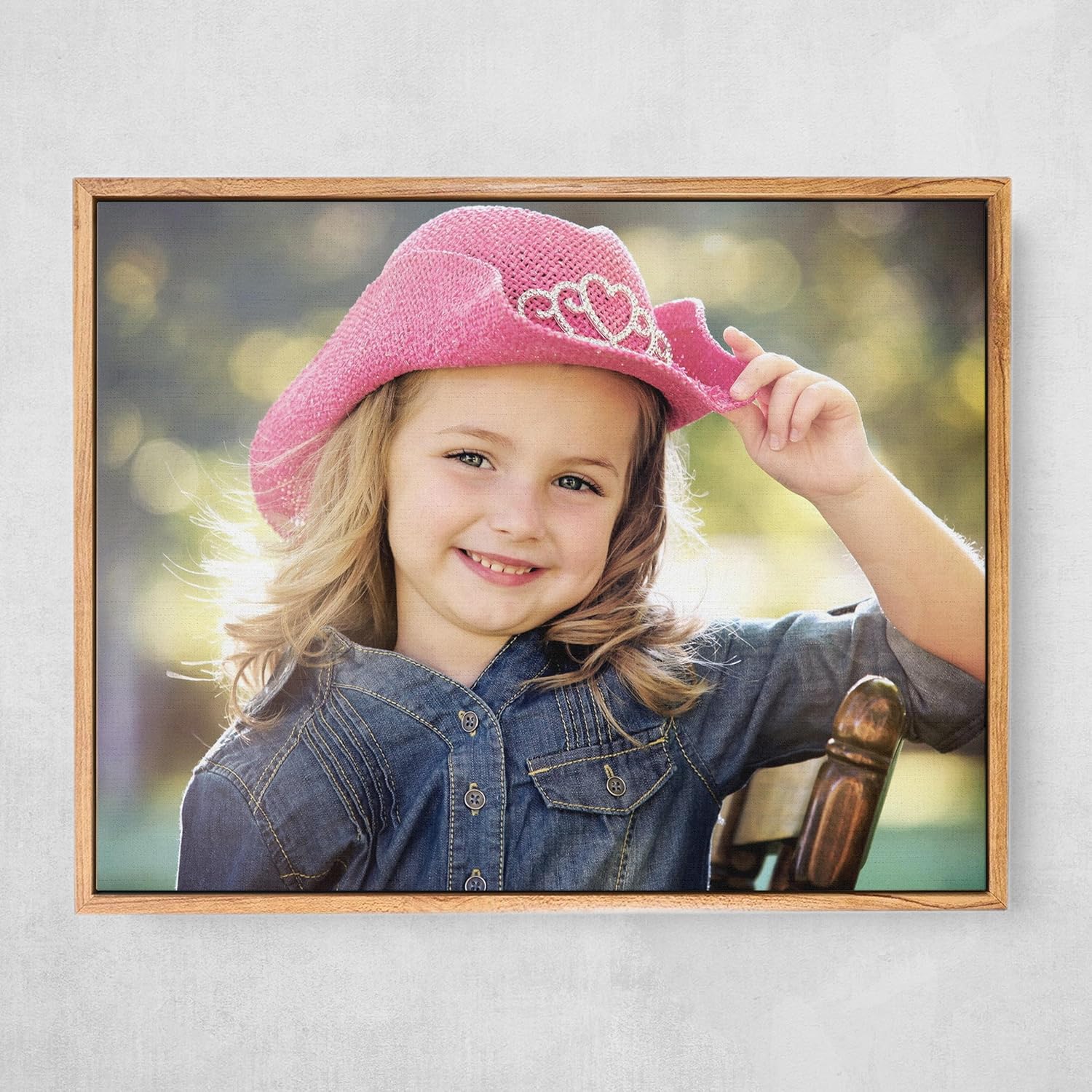 P&L ART. Personalized Custom Canvas Prints: Photo On Canvas Transform Your Photos into Stunning Framed Wall Art Digitally Printed Photo To Canvas Ideal for Home Decor Gifts Keepsakes Beige 20X30