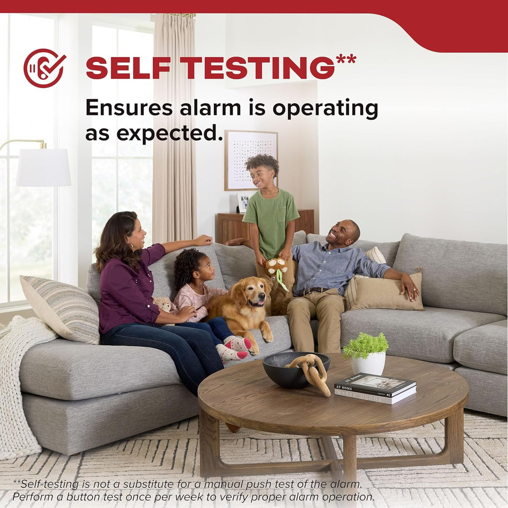 Kidde, 20SAR, Hardwired Smoke Detector, AA Battery Backup, Interconnectable, LED Warning Light Indicators