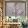 Yoolax Motorized Blinds with Remote, Light Filtering Smart Blinds Compatible with Alexa Google Home, Automatic Roller Shades for Indoor Windows Living Room, Custom Size (Classic Gray)