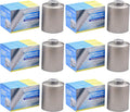 750 Grams 6pcs Gun Safe Dehumidifier, Reusable Canister Desiccant Dehumidifier, Rechargeable 1.65 Lbs Indicating Silica Gel Orange To Green