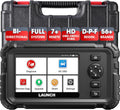 Launch CRP129 HD Heavy Duty Truck Scanner, Full System Diesel Diagnostic Tool with Speed Limit Adjust, D.P.F Regen, 7+ Resets Code Reader for Cummins, Detroit, Isuzu, Volvo&More
