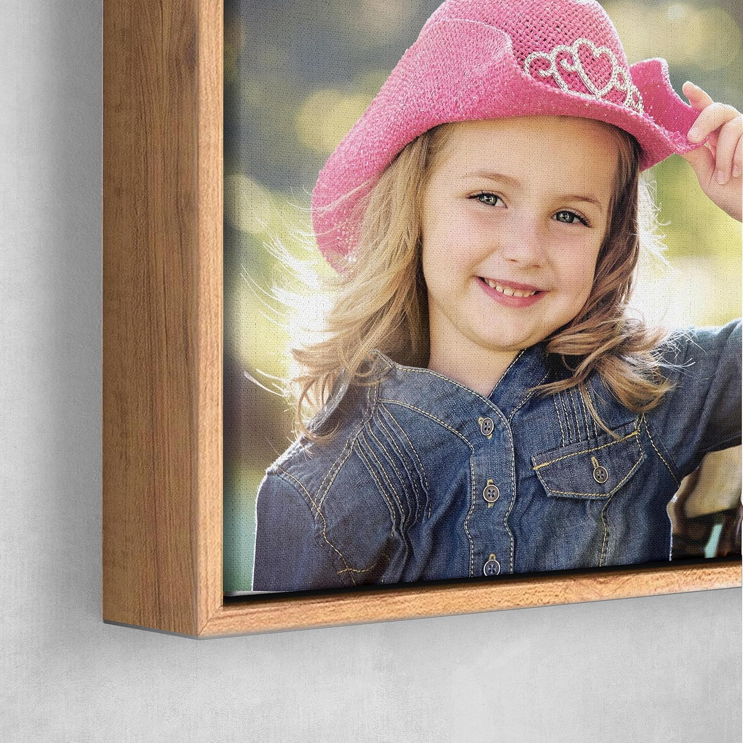 P&L ART. Personalized Custom Canvas Prints: Photo On Canvas Transform Your Photos into Stunning Framed Wall Art Digitally Printed Photo To Canvas Ideal for Home Decor Gifts Keepsakes Beige 16X20