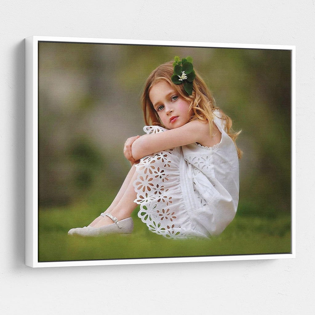 P&L ART. Personalized Custom Canvas Prints: Photo On Canvas Transform Your Photos into Stunning Framed Wall Art Digitally Printed Photo To Canvas Ideal for Home Decor Gifts Keepsakes White 12X16