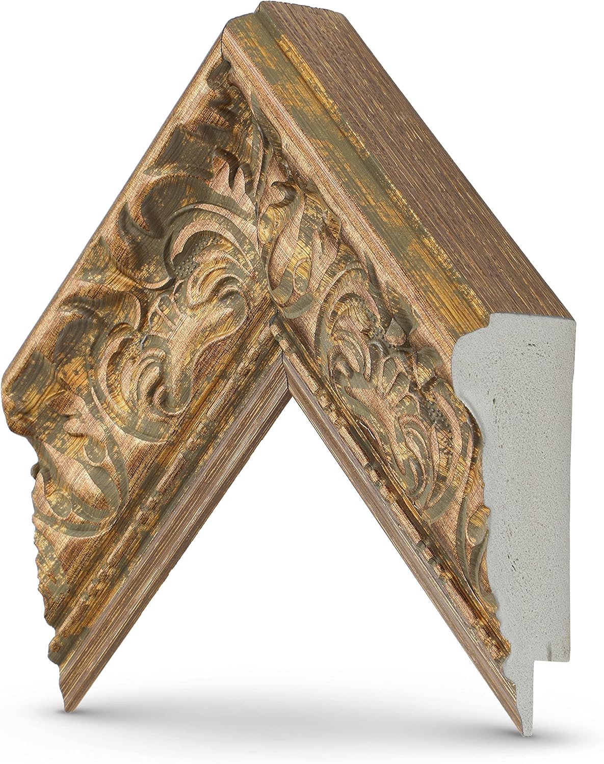 Tuscan Copper 55" Premiere Deco TV Frame - Compatible ONLY with Samsung The Frame TVs (Fits 2021-2025, LS03A, LS03B, LS03C, LS03D, LS03FA)
