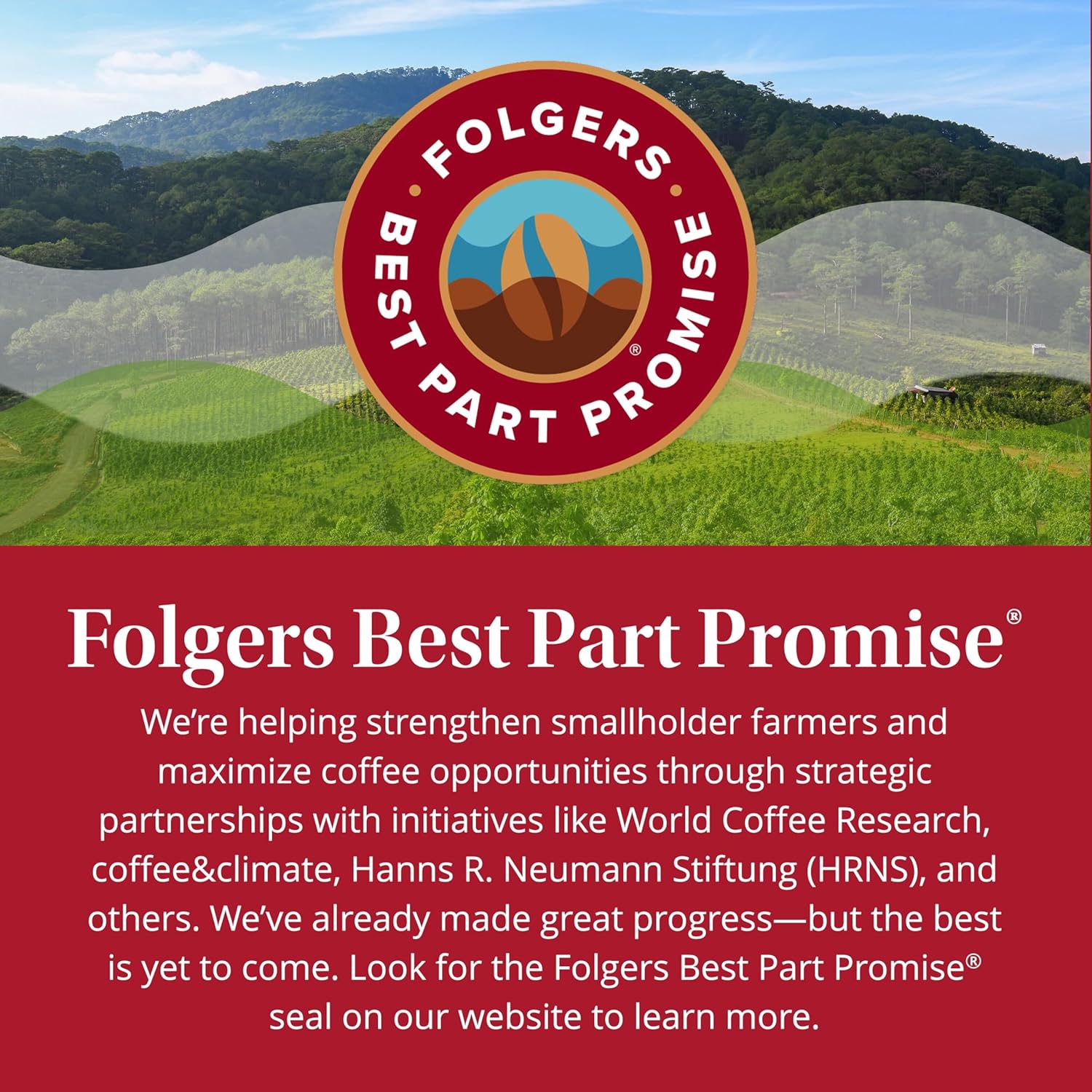 Folgers Colombian Medium Roast Coffee, 72 Keurig K-Cup Pods