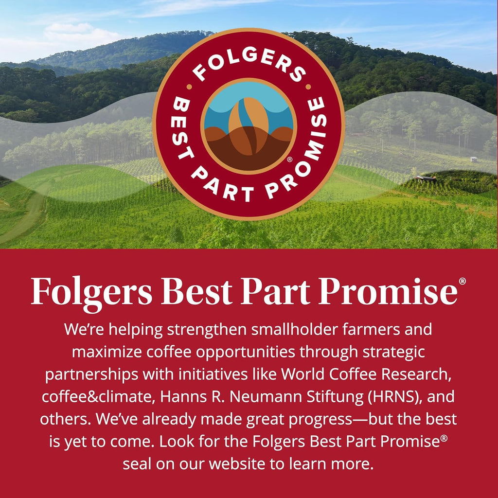Folgers Black Silk Dark Roast Coffee, 72 Keurig K-Cup Pods
