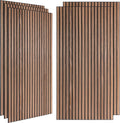 5 Pack Large Acoustic Wall Panels 47.2 x 23.6 x 0.4 Inch Sound Proof Sound Absorbing Polyester Fiber Panels Self-Adhesive Decorative Acoustic Panels for Home Studio, Office, Recording