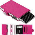 Conceal Plus Small RFID Wallet for Women, Slim Compact RFID Blocking Credit Card Holder Womens Wallet, Smart Pop Up Minimalist Card Case, Holds 4-6 Standard Cards Plus Cash & ID, Compact Travel Wallet