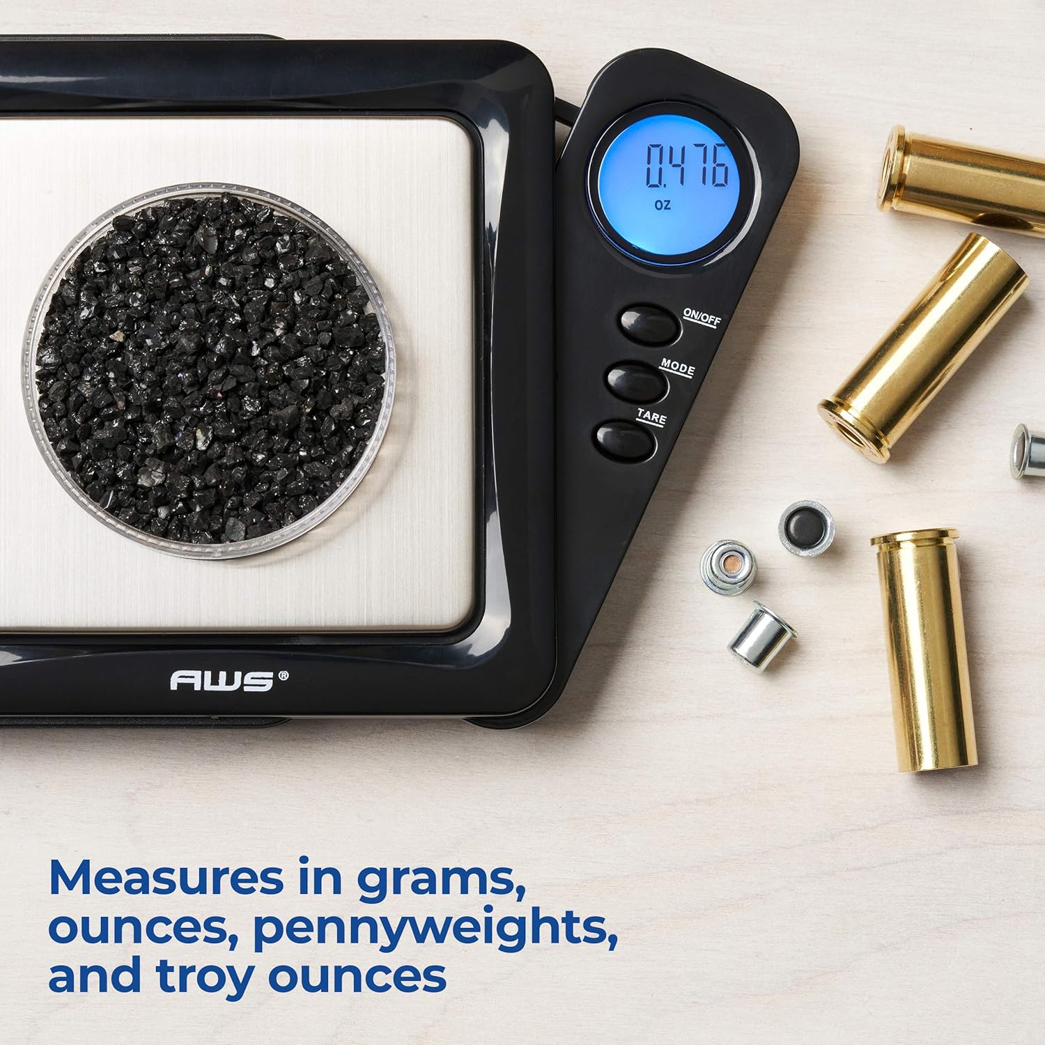 American Weigh Scales 100g x 0.01g Digital Pocket Weight Scale | High Precision Digital Gram Scale 0.01g Accuracy Pocket Scales LCD Display Grams Ounces, Powder, Ideal for Kitchen Lab Jeweller Coins
