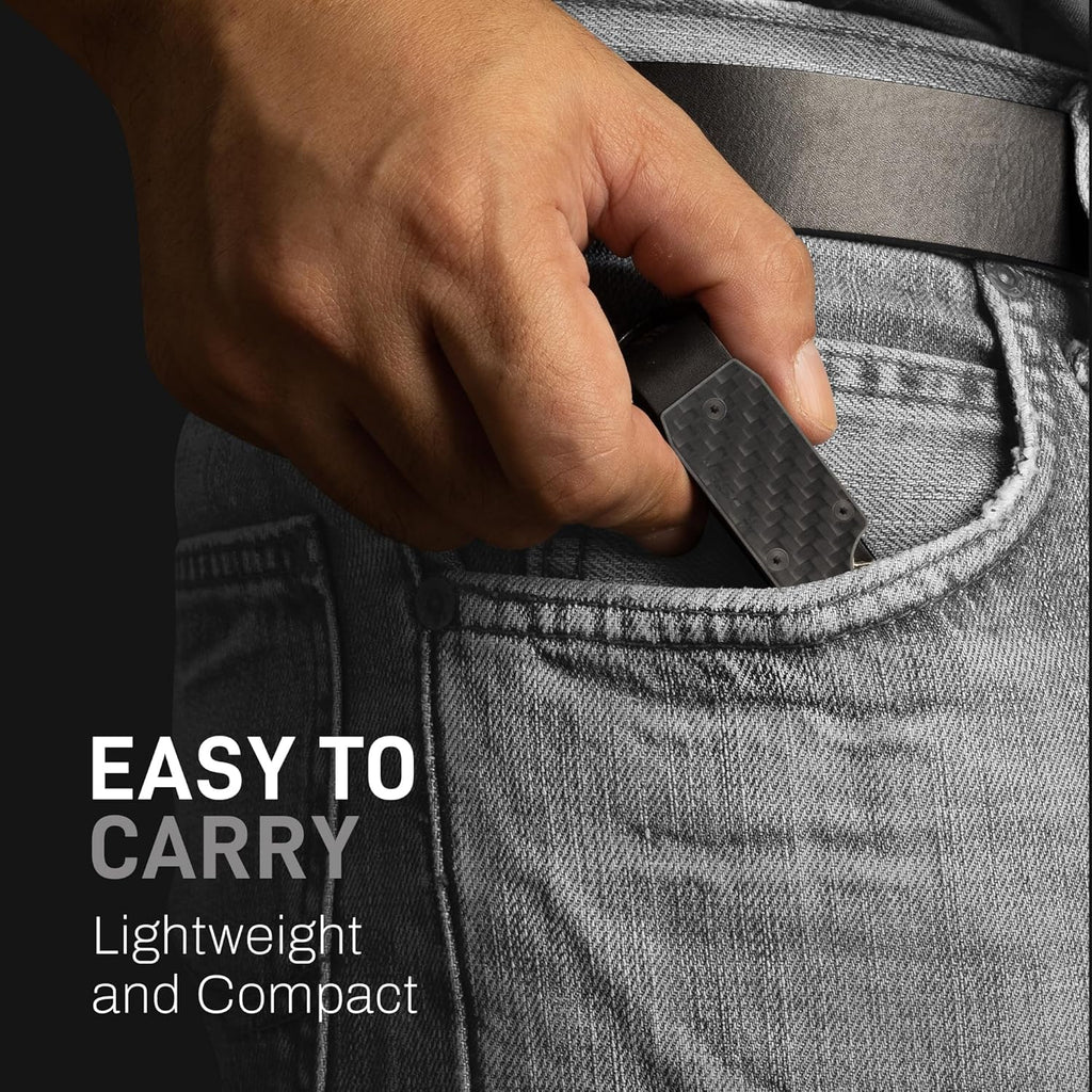 ROSSM Key Organizer - Compact Metallic Key Holder | Minimalist Innovative Keyholder | Smart Keychain Secures 2-6 Keys