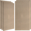 5 Pack Large Acoustic Wall Panels 47.2 x 23.6 x 0.4 Inch Sound Proof Sound Absorbing Polyester Fiber Panels Self-Adhesive Decorative Acoustic Panels for Home Studio, Office, Recording