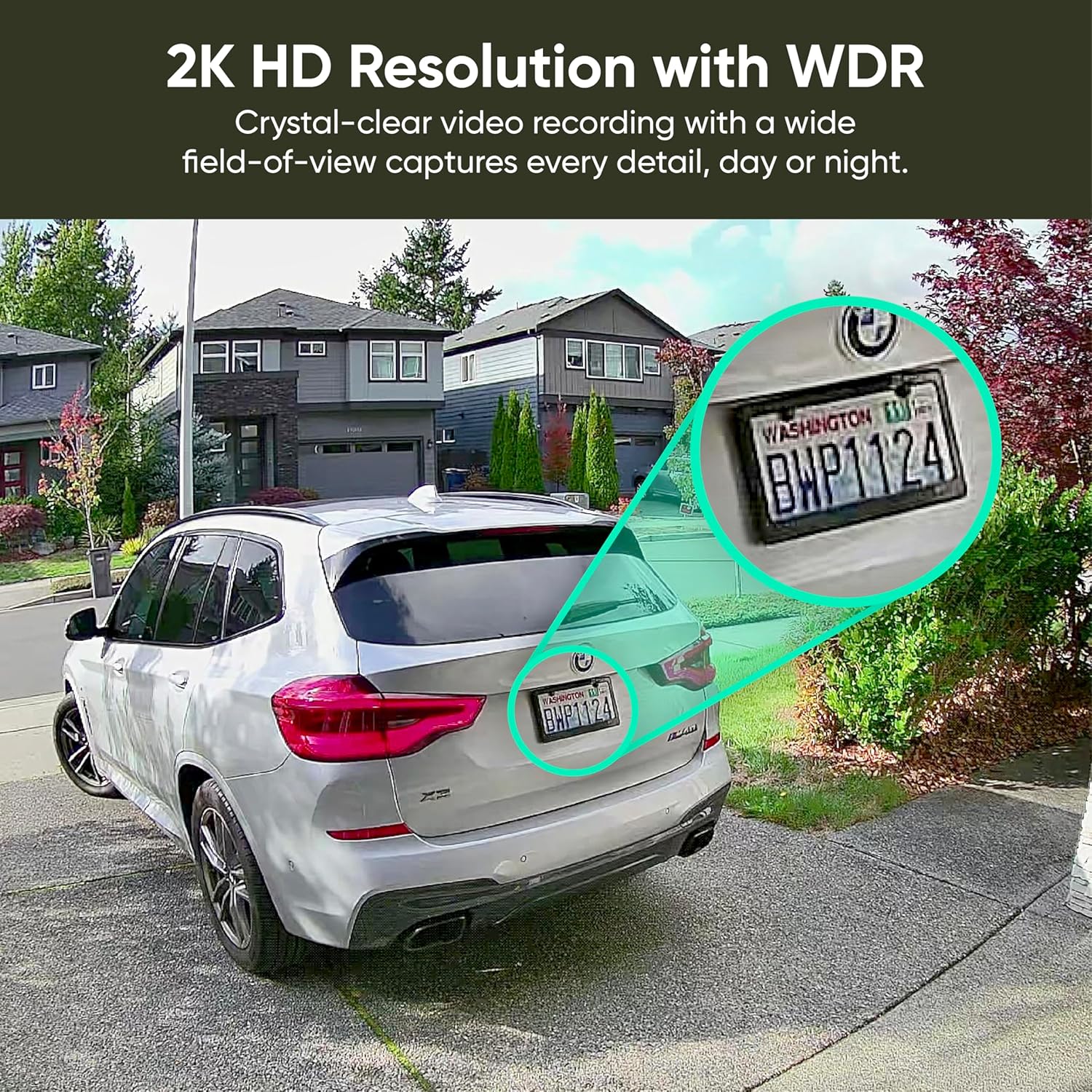 WYZE Solar Cam Pan, Security Cameras Wireless Outdoor, 2K HD 360° Pan-Tilt Battery Powered 2.4GHz Wi-Fi Cameras for Home Security, AI Motion Detection, Color Night Vision, 2-Way Audio, No Blind Spots