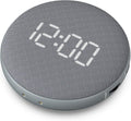 REACHER Super Loud Alarm Clock for Heavy Sleepers Adults Teens, Vibrating Alarm Clock Bed Shaker Under Pillow, Rechargeable Battery Powered for Travel, Auto-Dim, Portable