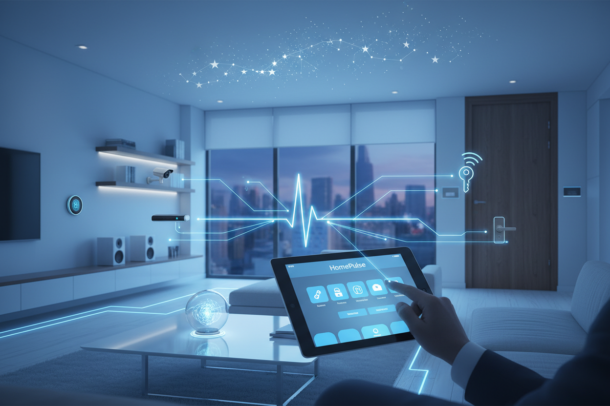 make image based on this question What makes HomePulse different from other smart home brands?